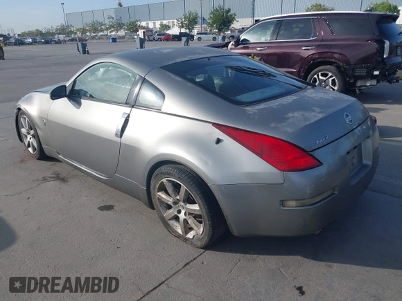 2003 Nissan 350Z Touring with VIN JN1AZ34E63T017795, listed as a IAAI auction lot 42044606 with 110,533 mi miles. Bid and sale history available at carsss.com. Image 3.