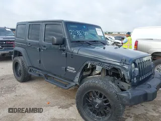 2017 Jeep Wrangler Unlimited Sport with VIN 1C4BJWDG8HL682622, listed as a IAAI auction lot 42117057 with 73,507 mi miles and . Bid and sale history available at DreamBid. Image 1.