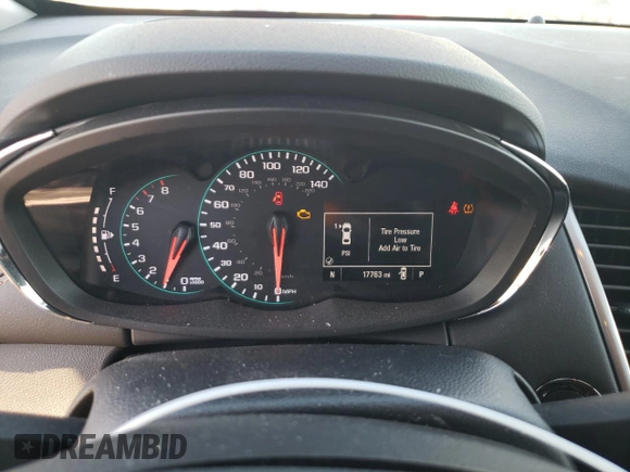 2022 Chevrolet Trax LT with VIN KL7CJLSMXNB518332, listed as a Copart auction lot 43560825 with 17,763 mi miles and Salvage Title. Bid and sale history available at carsss.com. Image 9.