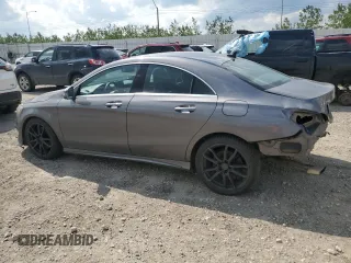 2016 Mercedes-Benz CLA 250 with VIN WDDSJ4GB6GN334928, listed as a Copart auction lot 61715785 with 209,186 mi miles and Salvage title. Bid and sale history available at DreamBid. Image 2.