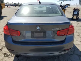 2018 BMW 3 Series 320i with VIN WBA8A9C51JAD26901, listed as a Copart auction lot 52609285 with 36,344 mi miles and Salvage Title. Bid and sale history available at carsss.com. Image 6.