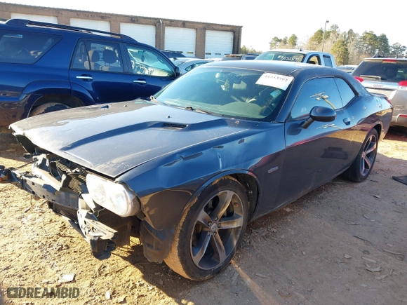 2014 Dodge Challenger R/T Plus with VIN 2C3CDYBT2EH247051, listed as a IAAI auction lot 41353392 with 171,979 mi miles. Bid and sale history available at carsss.com. Image 17.