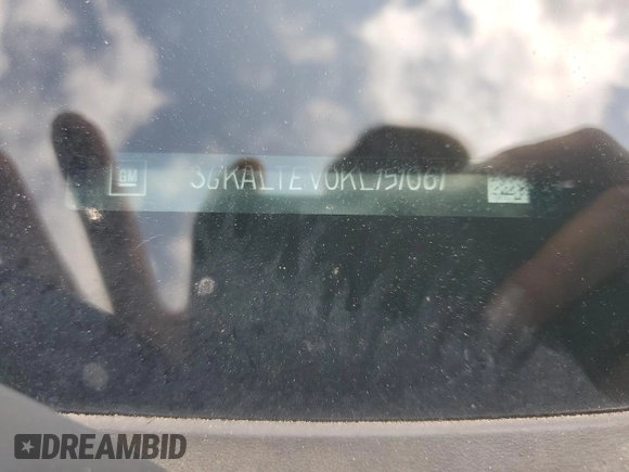 2019 GMC Terrain SLE with VIN 3GKALTEV0KL151061, listed as a Copart auction lot 59657955 with 70,786 mi miles and Salvage title. Bid and sale history available at DreamBid. Image 14.