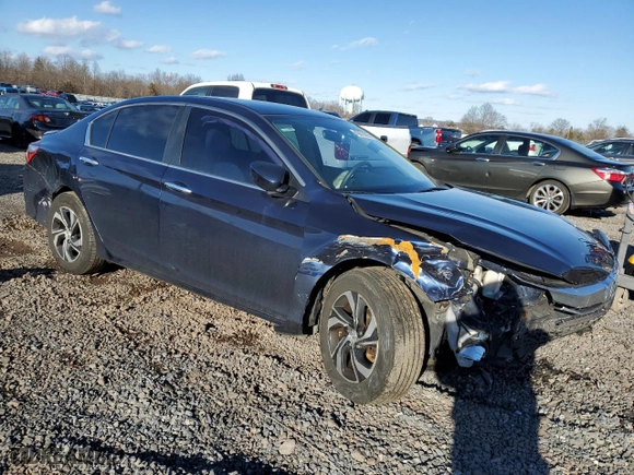 2017 Honda Accord Sedan LX with VIN 1HGCR2F33HA284425, listed as a Copart auction lot 45675925 with 111,832 mi miles and Salvage Title. Bid and sale history available at carsss.com. Image 4.