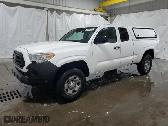2022 Toyota Tacoma SR z VIN 3TYRX5GN4NT046702, wystawiony jako Copart lot #54591465 z przebiegiem 109 217 mil mil oraz Czysty tytuł • Clean title. Historia ofert i sprzedaży dostępna na DreamBid. Obrazek 1.