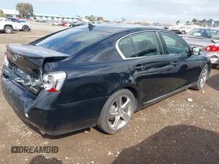 2008 Lexus GS 350 with VIN JTHBE96S880040733, listed as a IAAI auction lot 41943155 with 196,380 mi miles. Bid and sale history available at carsss.com. Image 4.