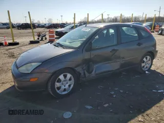 2002 Ford Focus ZX5 z VIN 3FAFP37302R204233, wystawiony jako Copart lot #50708675 z przebiegiem 165 711 mil mil oraz Szkoda całkowita • Salvage title. Historia ofert i sprzedaży dostępna na DreamBid. Obrazek 1.