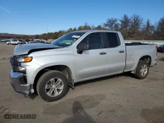 2019 Chevrolet Silverado 1500 Work Truck with VIN 1GCRYAEH8KZ234437, listed as a Copart auction lot 42925985 with 76,678 mi miles and Salvage Title. Bid and sale history available at carsss.com. Image 1.