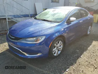 2016 Chrysler 200 Limited with VIN 1C3CCCABXGN145702, listed as a Copart auction lot 42990505 with 162,144 mi miles and Salvage Title. Bid and sale history available at DreamBid. Image 1.