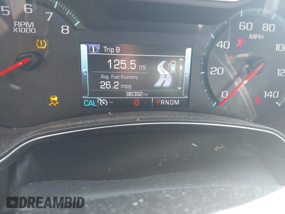 2017 Chevrolet Impala LT with VIN 2G1105S37H9106710, listed as a IAAI auction lot 42585642 with 96,392 mi miles and . Bid and sale history available at DreamBid. Image 7.
