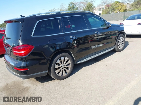 2018 Mercedes-Benz GLS 450 z VIN 4JGDF6EE2JB135683, wystawiony jako IAAI lot #41960302 z przebiegiem 139 778 mil mil oraz . Historia ofert i sprzedaży dostępna na DreamBid. Obrazek 4.