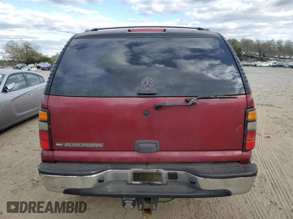 2006 Chevrolet Suburban LS with VIN 1GNFK16Z06J102005, listed as a Copart auction lot 75965374 with 144,031 mi miles and Salvage Title. Bid and sale history available at carsss.com. Image 6.