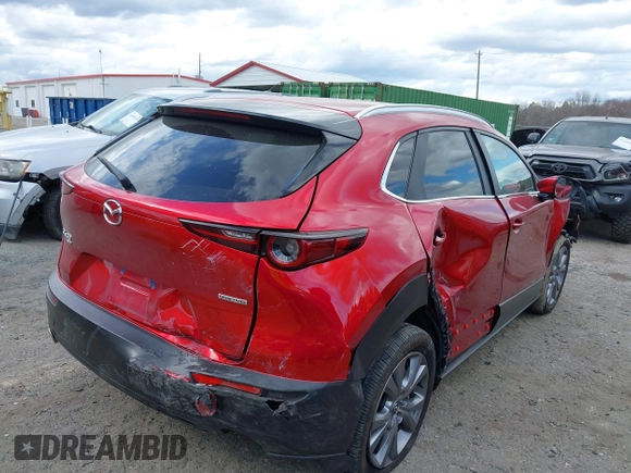 2024 Mazda CX-30 S Carbon Edition with VIN 3MVDMBCM6RM627083, listed as a IAAI auction lot 41715241 with 23,855 mi miles and . Bid and sale history available at DreamBid. Image 4.