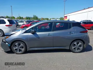 2020 Nissan LEAF SV with VIN 1N4AZ1CP4LC307981, listed as a IAAI auction lot 42068236 with 32,488 mi miles and . Bid and sale history available at DreamBid. Image 15.