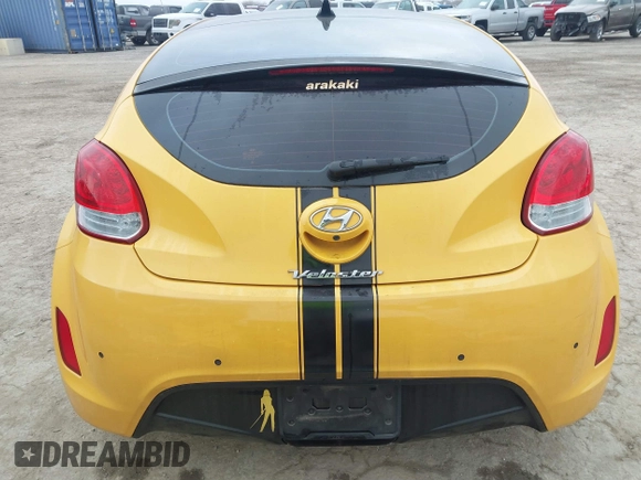 2013 Hyundai Veloster w/Black Int with VIN KMHTC6AD4DU167576, listed as a IAAI auction lot 41491479 with 90,033 mi miles and . Bid and sale history available at DreamBid. Image 16.