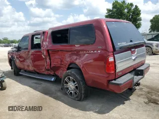 2014 Ford F-250 XL with VIN 1FT7W2BT8EEB51260, listed as a Copart auction lot 57473635 with 307,390 mi miles and Salvage title. Bid and sale history available at DreamBid. Image 2.