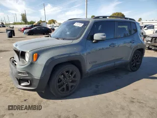 2018 Jeep Renegade Latitude with VIN ZACCJABB9JPG96898, listed as a Copart auction lot 50162435 with 79,578 mi miles and Salvage Title. Bid and sale history available at DreamBid. Image 1.