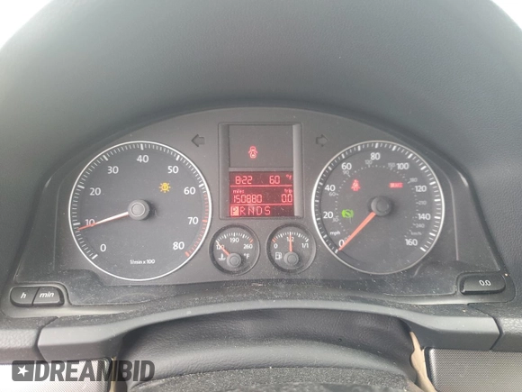 2008 Volkswagen Jetta SE с VIN 3VWRZ71K18M034394, выставлен на аукционе Copart как лот 52731305 с пробегом 150 880 миль миль и Списание • Salvage title. История ставок и продаж доступна на DreamBid. Изображение 9.