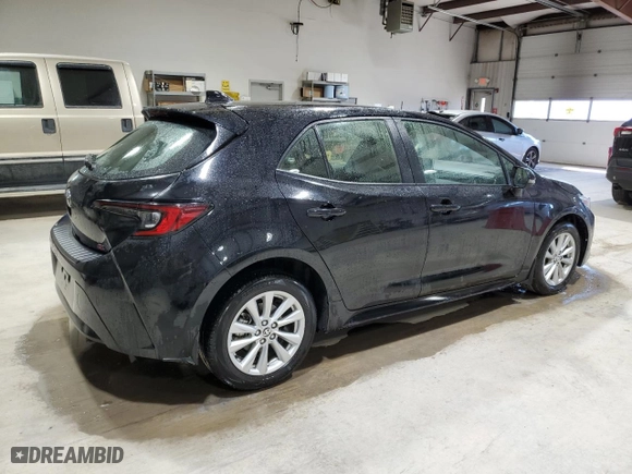 2023 Toyota Corolla Hatchback SE with VIN JTND4MBE1P3198775, listed as a Copart auction lot 47165195 with 71,377 mi miles and Clean Title. Bid and sale history available at carsss.com. Image 3.