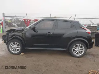 2015 Nissan Juke S with VIN JN8AF5MRXFT504124, listed as a IAAI auction lot 41711672 with 75,850 mi miles and . Bid and sale history available at DreamBid. Image 15.