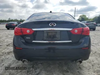 2015 Infiniti Q50 Premium z VIN JN1BV7AR9FM401311, wystawiony jako Copart lot #57159075 z przebiegiem 79 133 mil mil oraz Szkoda całkowita • Salvage title. Historia ofert i sprzedaży dostępna na DreamBid. Obrazek 6.