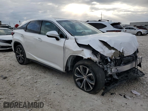 2017 Lexus RX with VIN 2T2BZMCA7HC090707, listed as a Copart auction lot 86186904 with 48,935 mi miles and Salvage Title. Bid and sale history available at carsss.com. Image 4.