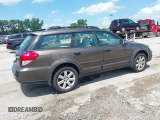 2009 Subaru Outback Special Edition with VIN 4S4BP61C097313260, listed as a IAAI auction lot 42593531 with 121,123 mi miles and . Bid and sale history available at DreamBid. Image 4.