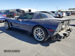 2004 Chevrolet Corvette Z06 with VIN 1G1YY12S745127491, listed as a Copart auction lot 76526834 with 70,782 mi miles and Salvage Title. Bid and sale history available at carsss.com. Image 2.