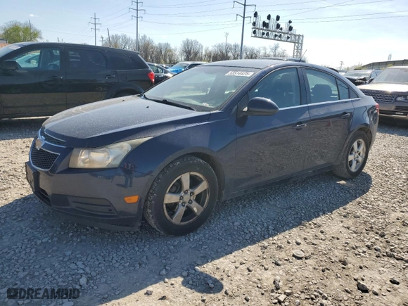 2011 Chevrolet Cruze LT w/1LT with VIN 1G1PF5S96B7182795, listed as a Copart auction lot 53514425 with 190,696 mi miles and Salvage Title. Bid and sale history available at carsss.com. Image 1.