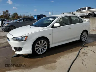 2011 Mitsubishi Lancer GTS with VIN JA32U8FW4BU002769, listed as a Copart auction lot 76273314 with 169,603 mi miles and Salvage Title. Bid and sale history available at carsss.com. Image 1.