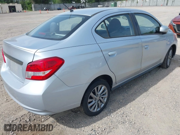 2019 Mitsubishi Mirage ES z VIN ML32F3FJ0KHF00792, wystawiony jako IAAI lot #42216324 z przebiegiem 83 341 mil mil oraz . Historia ofert i sprzedaży dostępna na DreamBid. Obrazek 4.