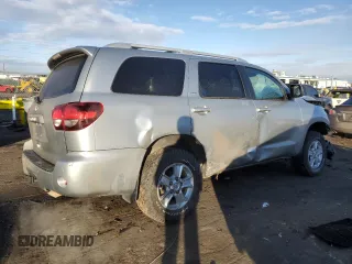 2020 Toyota Sequoia SR5 with VIN 5TDBY5G17LS174999, listed as a Copart auction lot 88127315 with 24,743 mi miles and Salvage Title. Bid and sale history available at carsss.com. Image 3.