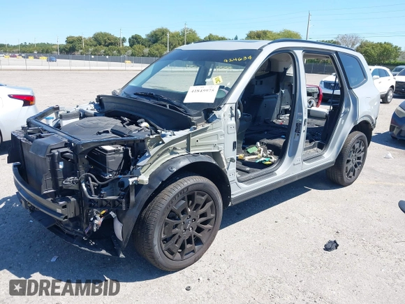 2022 Kia Telluride EX with VIN 5XYP3DHC3NG274032, listed as a IAAI auction lot 41845975 with 53,678 mi miles and . Bid and sale history available at carsss.com. Image 18.