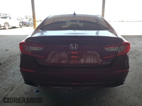 2018 Honda Accord Touring with VIN 1HGCV1F96JA096160, listed as a Copart auction lot 61502425 with 59,901 mi miles and Salvage title. Bid and sale history available at DreamBid. Image 6.