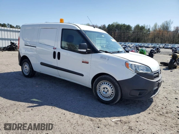2017 Ram ProMaster City Cargo Tradesman z VIN ZFBERFABXH6G85511, wystawiony jako Copart lot #50080985 z przebiegiem 64 863 mil mil oraz Czysty tytuł • Clean title. Historia ofert i sprzedaży dostępna na DreamBid. Obrazek 4.