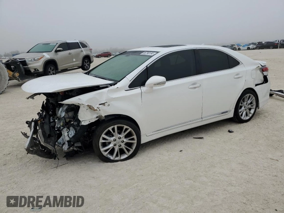 2010 Lexus HS 250h with VIN JTHBB1BA8A2020371, listed as a Copart auction lot 86798194 with 70,735 mi miles and Non Repairable. Bid and sale history available at DreamBid. Image 1.