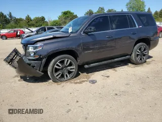 2017 Chevrolet Tahoe LT z VIN 1GNSKBKC8HR365126, wystawiony jako Copart lot #55955855 z przebiegiem 72 030 mil mil oraz Szkoda całkowita • Salvage title. Historia ofert i sprzedaży dostępna na DreamBid. Obrazek 1.