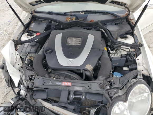 2006 Mercedes-Benz CLK-Class 3.5L with VIN WDBTK56H16F188453, listed as a Copart auction lot 74019644 with 137,860 mi miles and Salvage Title. Bid and sale history available at carsss.com. Image 11.