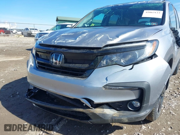 2021 Honda Pilot Special Edition with VIN 5FNYF6H20MB066095, listed as a IAAI auction lot 41863123 with 65,930 mi miles. Bid and sale history available at carsss.com. Image 6.