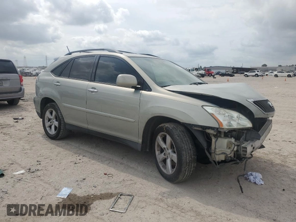 2008 Lexus RX 350 with VIN 2T2GK31U08C042161, listed as a Copart auction lot 54774565 with 195,367 mi miles and Salvage Title. Bid and sale history available at DreamBid. Image 4.