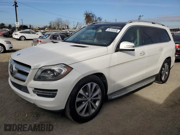 2015 Mercedes-Benz GL-Class GL 350 BlueTEC with VIN 4JGDF2EE3FA599491, listed as a Copart auction lot 86293324 with 249,422 mi miles and Clean Title. Bid and sale history available at carsss.com. Image 1.