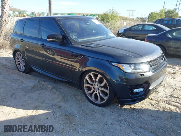 2016 Land Rover Range Rover Sport Autobiography z VIN SALWV2EF5GA588009, wystawiony jako IAAI lot #41418509 z przebiegiem 86 051 mil mil oraz . Historia ofert i sprzedaży dostępna na DreamBid. Obrazek 1.