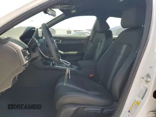 2025 Honda Civic Sport with VIN 2HGFE2F5XSH513833, listed as a Copart auction lot 57674385 with 7 mi miles and Salvage title. Bid and sale history available at DreamBid. Image 7.