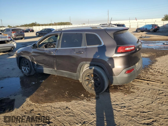2017 Jeep Cherokee Latitude with VIN 1C4PJLCB8HW660774, listed as a Copart auction lot 41416015 with 112,360 mi miles and Salvage Title. Bid and sale history available at carsss.com. Image 2.