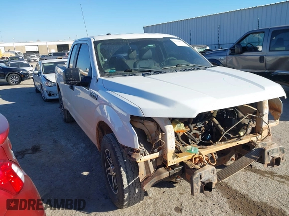 2018 Ford F-150 XL with VIN 1FTEX1CB6JFC43654, listed as a IAAI auction lot 41150883 with 87,103 mi miles and . Bid and sale history available at DreamBid. Image 14.