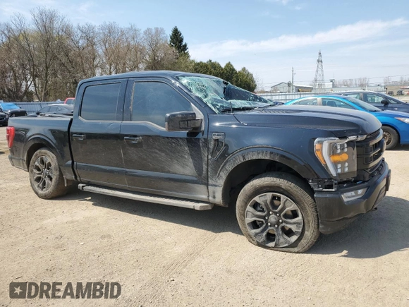 2023 Ford F-150 XL z VIN 1FTFW1E85PFA74387, wystawiony jako Copart lot #52504925 z przebiegiem Nie podano mil oraz Szkoda całkowita • Salvage title. Historia ofert i sprzedaży dostępna na DreamBid. Obrazek 4.
