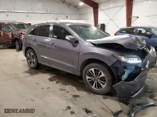 2018 Acura RDX w/Advance Pkg with VIN 5J8TB4H70JL016801, listed as a Copart auction lot 86307244 with 55,277 mi miles and Salvage Title. Bid and sale history available at carsss.com. Image 4.