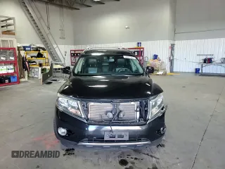 2015 Nissan Pathfinder Platinum with VIN 5N1AR2MM1FC700700, listed as a Copart auction lot 56637765 with 201,149 mi miles and Salvage title. Bid and sale history available at DreamBid. Image 15.