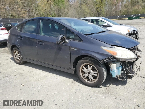 2010 Toyota Prius II with VIN JTDKN3DU5A0244933, listed as a Copart auction lot 53178125 with 236,124 mi miles and Salvage Title. Bid and sale history available at carsss.com. Image 4.