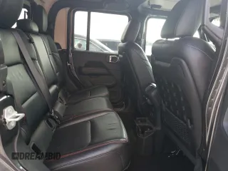 2021 Jeep Gladiator Rubicon with VIN 1C6JJTBG3ML602478, listed as a Copart auction lot 58138705 with 76,759 mi miles and Salvage title. Bid and sale history available at DreamBid. Image 10.